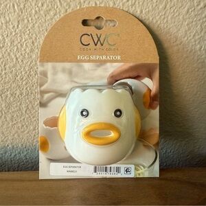 NWT CWC silicone egg separator